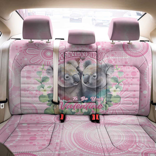 Australia Koala Valentine's Day Back Car Seat Cover Koalified To Be Your Valentine