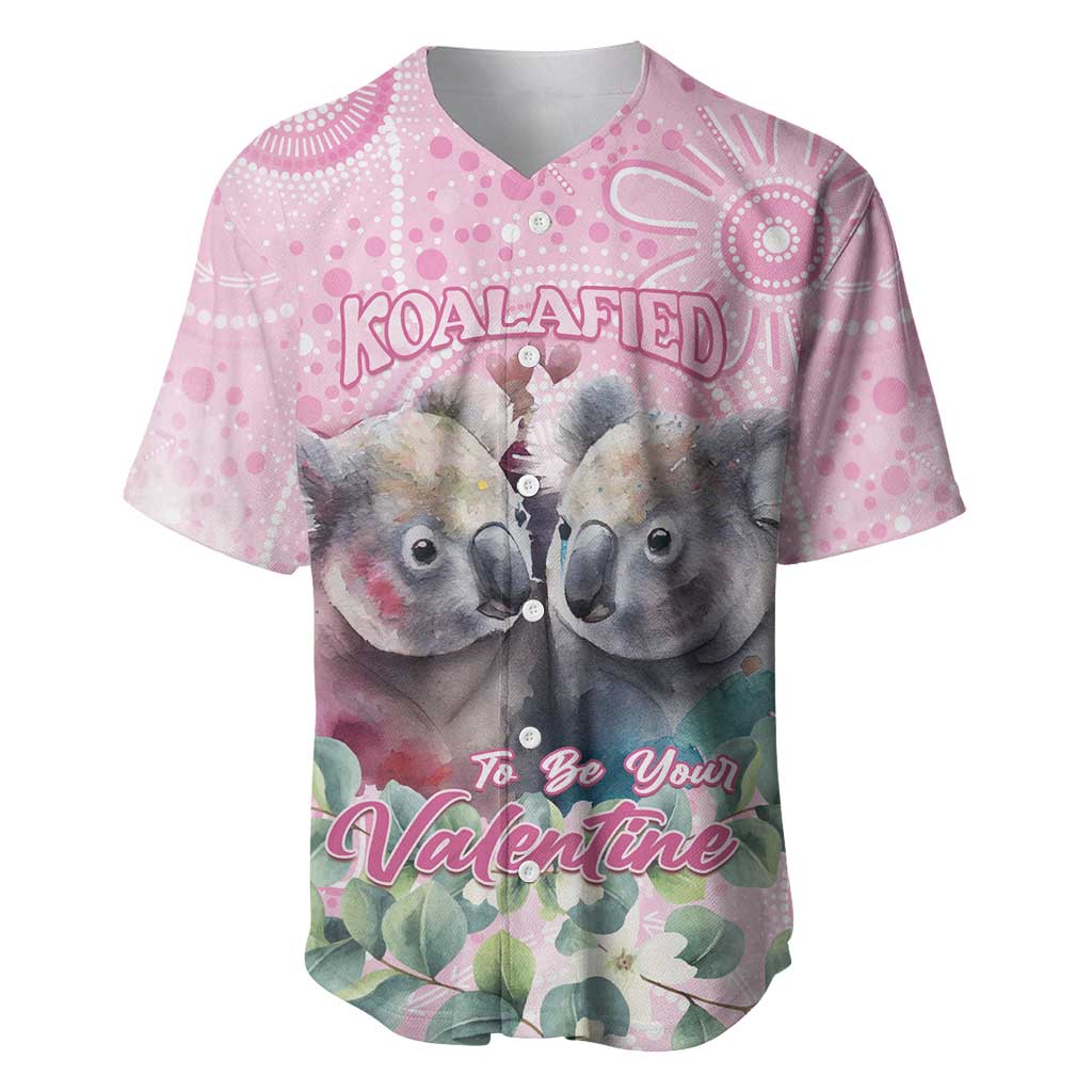 Australia Koala Valentine's Day Baseball Jersey Koalified To Be Your Valentine