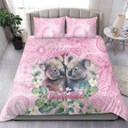 Australia Koala Valentine's Day Bedding Set Koalified To Be Your Valentine