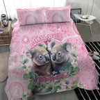 Australia Koala Valentine's Day Bedding Set Koalified To Be Your Valentine