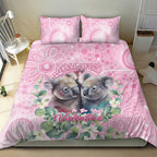 Australia Koala Valentine's Day Bedding Set Koalified To Be Your Valentine