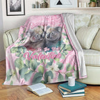 Australia Koala Valentine's Day Blanket Koalified To Be Your Valentine