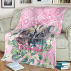 Australia Koala Valentine's Day Blanket Koalified To Be Your Valentine