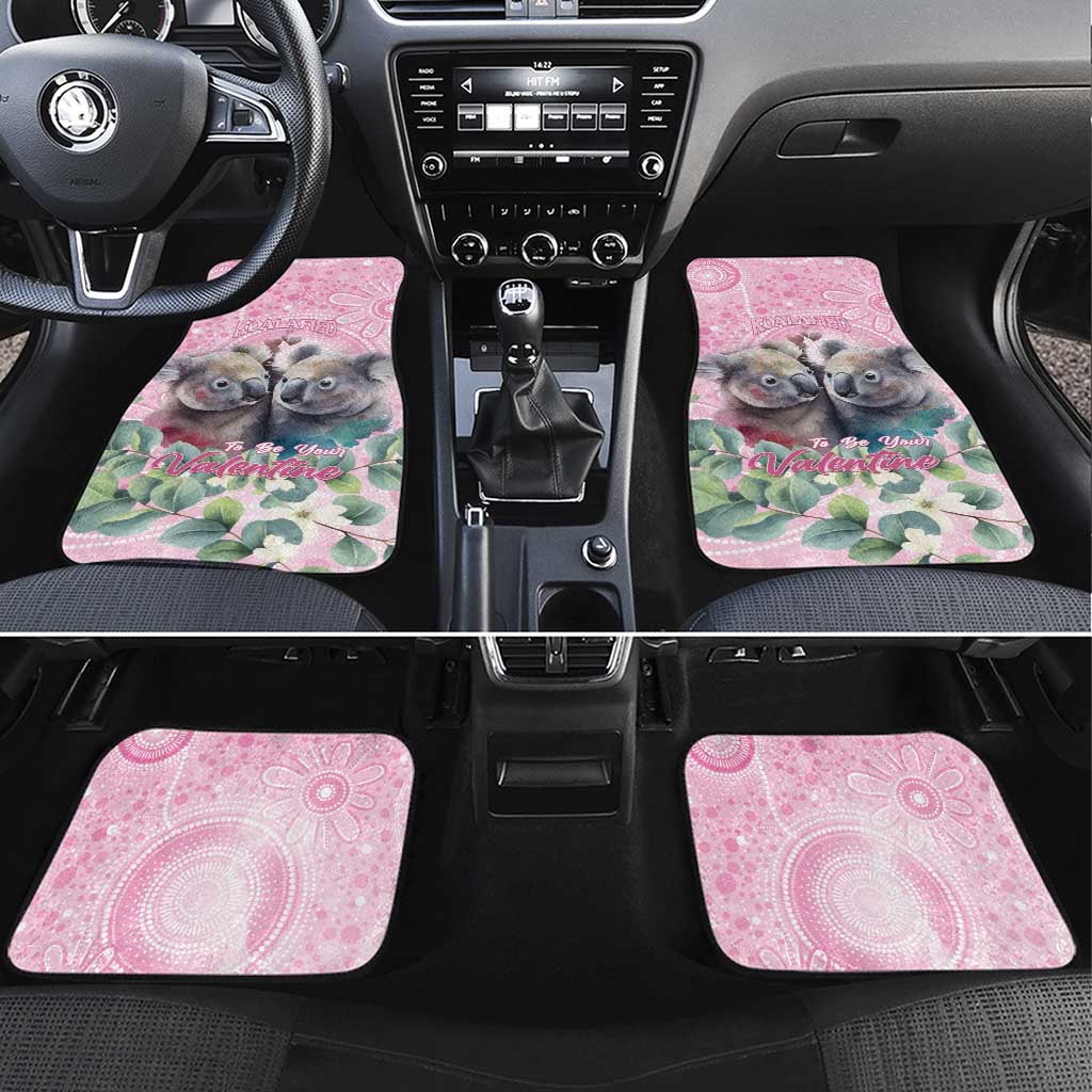 Australia Koala Valentine's Day Car Mats Koalified To Be Your Valentine