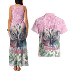 Australia Koala Valentine's Day Couples Matching Tank Maxi Dress and Hawaiian Shirt Koalified To Be Your Valentine