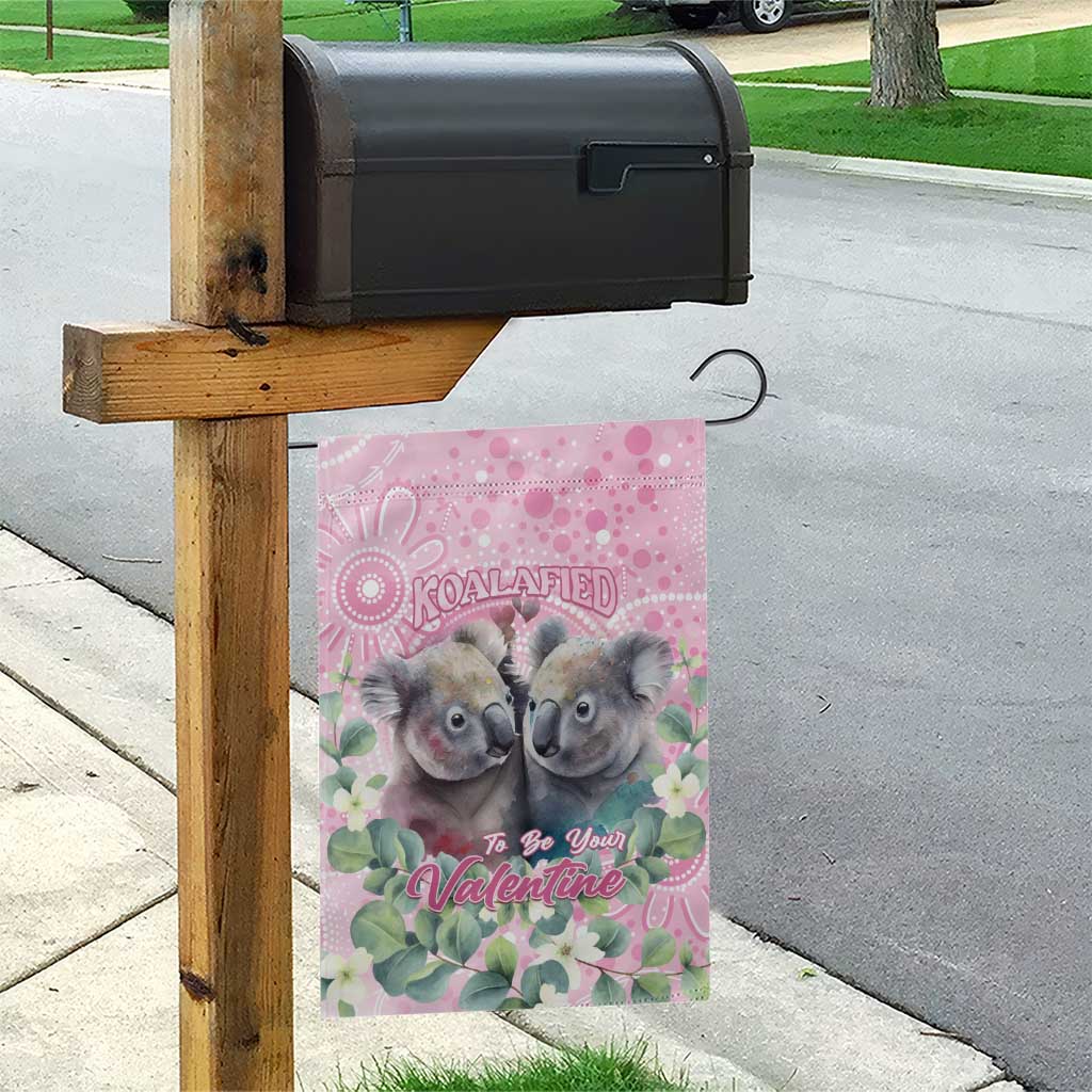 Australia Koala Valentine's Day Garden Flag Koalified To Be Your Valentine