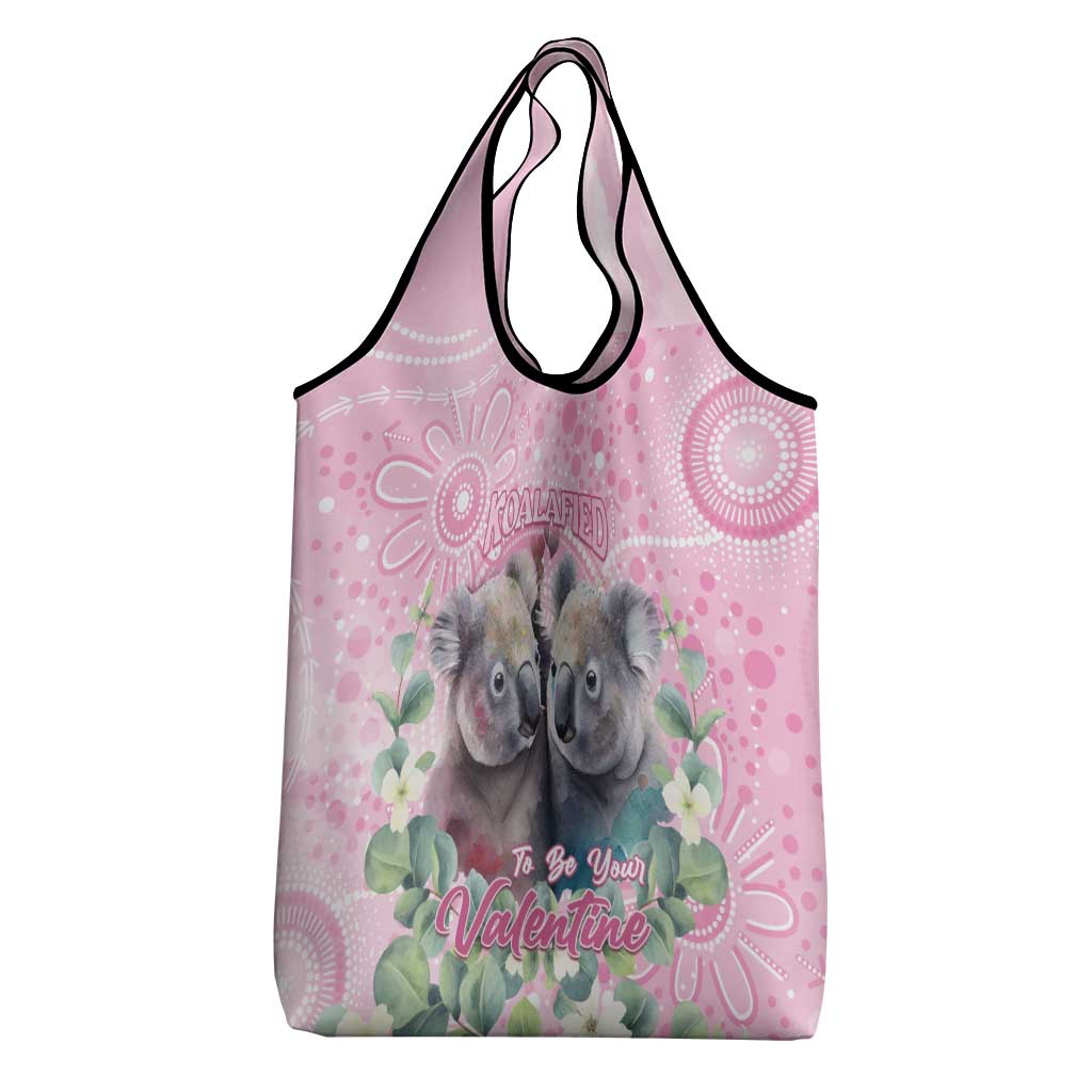 Australia Koala Valentine's Day Grocery Bag Koalified To Be Your Valentine