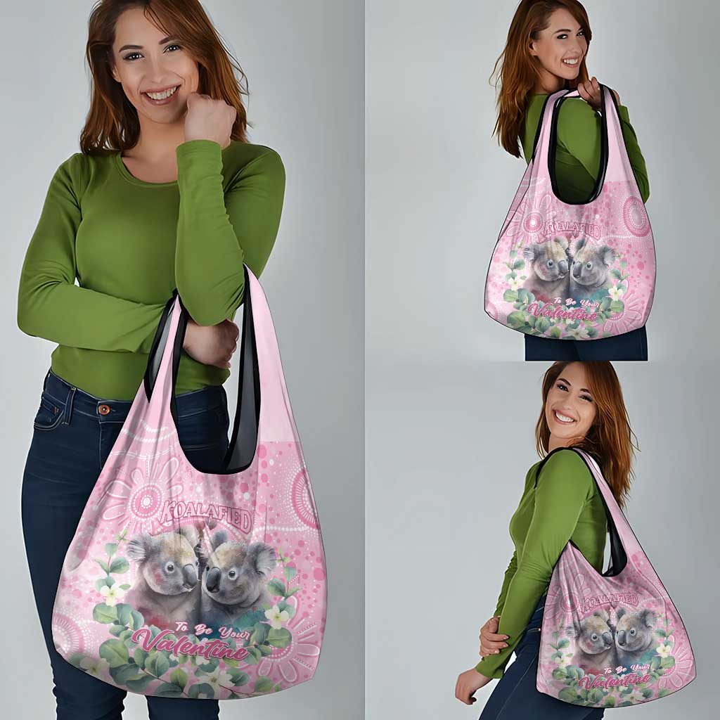 Australia Koala Valentine's Day Grocery Bag Koalified To Be Your Valentine
