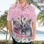 Australia Koala Valentine's Day Hawaiian Shirt Koalified To Be Your Valentine