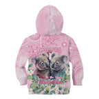 Australia Koala Valentine's Day Kid Hoodie Koalified To Be Your Valentine