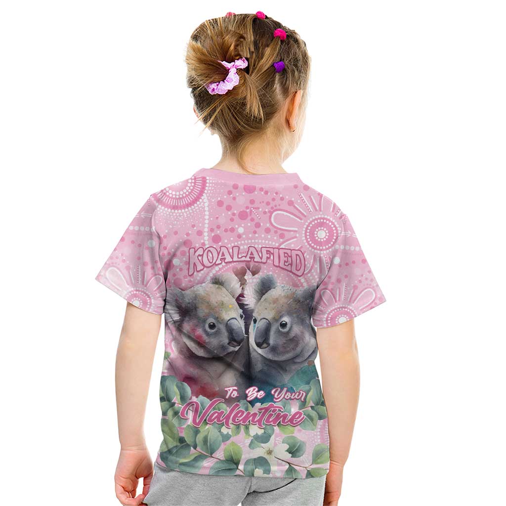 Australia Koala Valentine's Day Kid T Shirt Koalified To Be Your Valentine