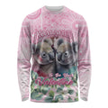 Australia Koala Valentine's Day Long Sleeve Shirt Koalified To Be Your Valentine
