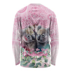 Australia Koala Valentine's Day Long Sleeve Shirt Koalified To Be Your Valentine