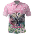 Australia Koala Valentine's Day Polo Shirt Koalified To Be Your Valentine
