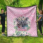 Australia Koala Valentine's Day Quilt Koalified To Be Your Valentine