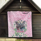 Australia Koala Valentine's Day Quilt Koalified To Be Your Valentine