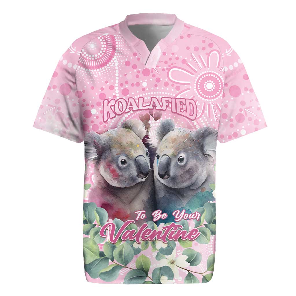 Australia Koala Valentine's Day Rugby Jersey Koalified To Be Your Valentine