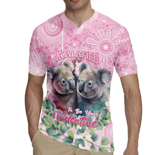 Australia Koala Valentine's Day Rugby Jersey Koalified To Be Your Valentine