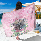 Australia Koala Valentine's Day Sarong Koalified To Be Your Valentine
