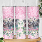 Australia Koala Valentine's Day Skinny Tumbler Koalified To Be Your Valentine