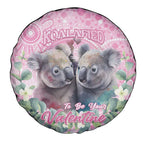 Australia Koala Valentine's Day Spare Tire Cover Koalified To Be Your Valentine