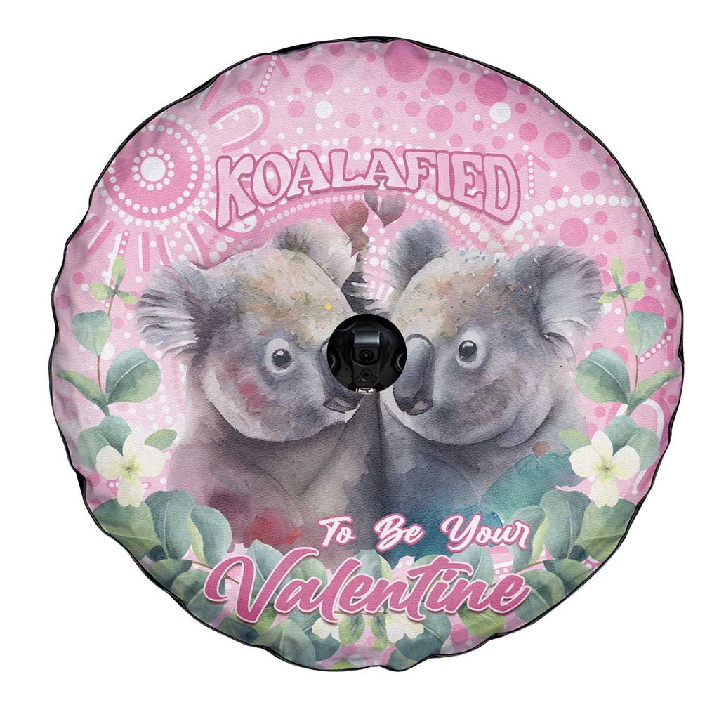 Australia Koala Valentine's Day Spare Tire Cover Koalified To Be Your Valentine