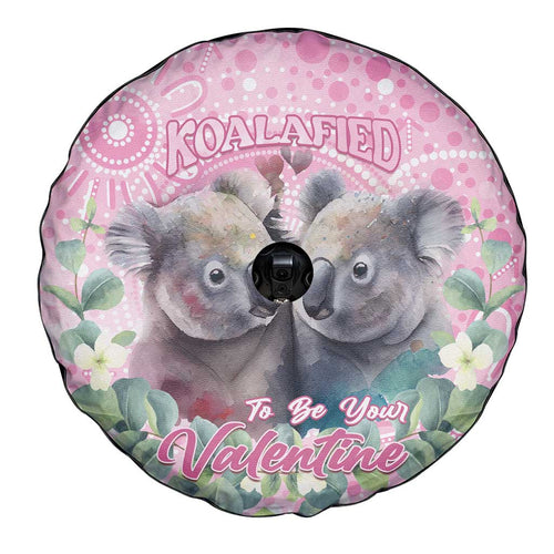 Australia Koala Valentine's Day Spare Tire Cover Koalified To Be Your Valentine