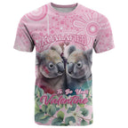 Australia Koala Valentine's Day T Shirt Koalified To Be Your Valentine