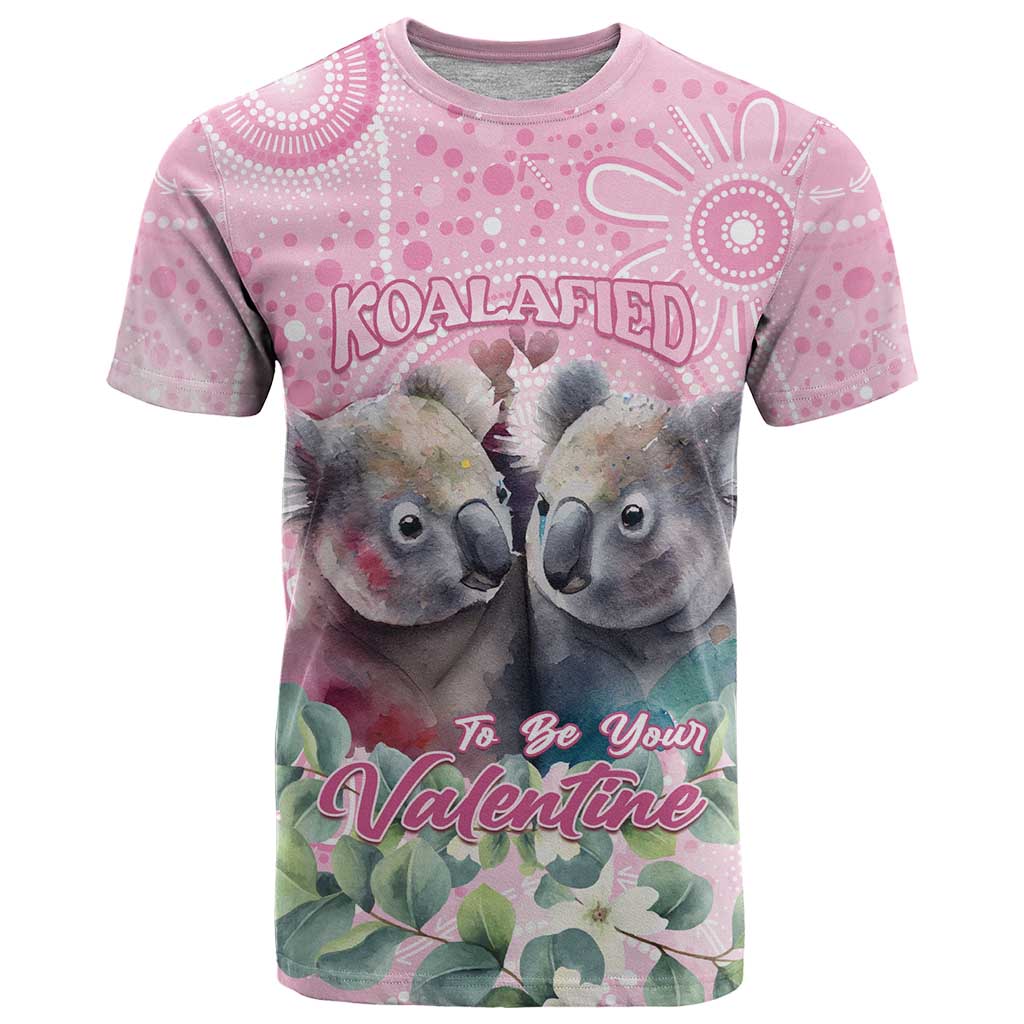 Australia Koala Valentine's Day T Shirt Koalified To Be Your Valentine