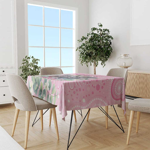 Australia Koala Valentine's Day Tablecloth Koalified To Be Your Valentine