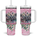 Australia Koala Valentine's Day Tumbler With Handle Koalified To Be Your Valentine