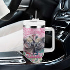 Australia Koala Valentine's Day Tumbler With Handle Koalified To Be Your Valentine
