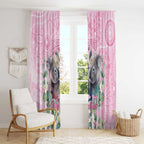 Australia Koala Valentine's Day Window Curtain Koalified To Be Your Valentine