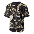 Australia Mothers Day Baseball Jersey Mom And Baby Platypus Aboriginal Art