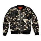 Australia Mothers Day Bomber Jacket Mom And Baby Platypus Aboriginal Art