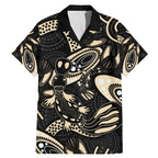 Australia Mothers Day Family Matching Mermaid Dress and Hawaiian Shirt Mom And Baby Platypus Aboriginal Art