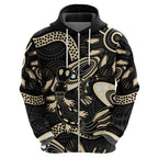 Australia Mothers Day Hoodie Mom And Baby Platypus Aboriginal Art