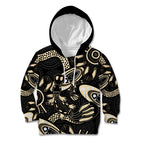 Australia Mothers Day Kid Hoodie Mom And Baby Platypus Aboriginal Art