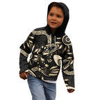 Australia Mothers Day Kid Hoodie Mom And Baby Platypus Aboriginal Art