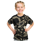 Australia Mothers Day Kid T Shirt Mom And Baby Platypus Aboriginal Art