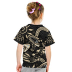 Australia Mothers Day Kid T Shirt Mom And Baby Platypus Aboriginal Art
