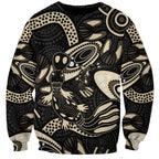 Australia Mothers Day Sweatshirt Mom And Baby Platypus Aboriginal Art