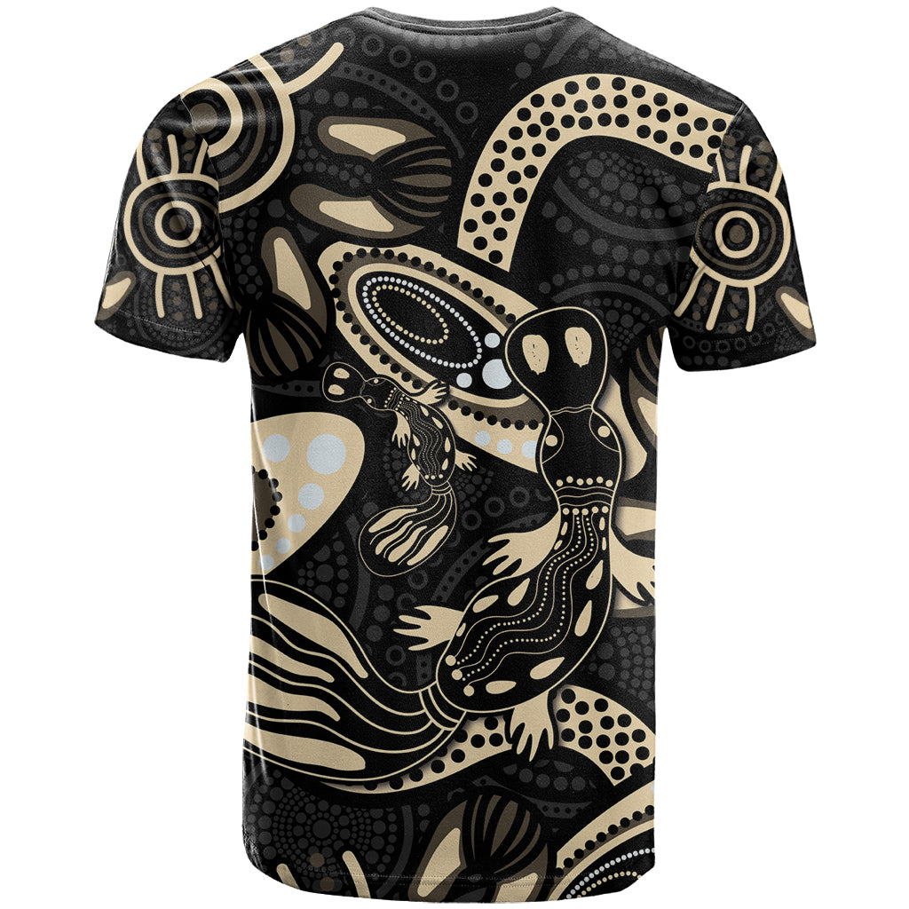 Australia Mothers Day T Shirt Mom And Baby Platypus Aboriginal Art