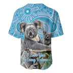 Australia Mothers Day Baseball Jersey I Love You Every Universe Aboriginal Art