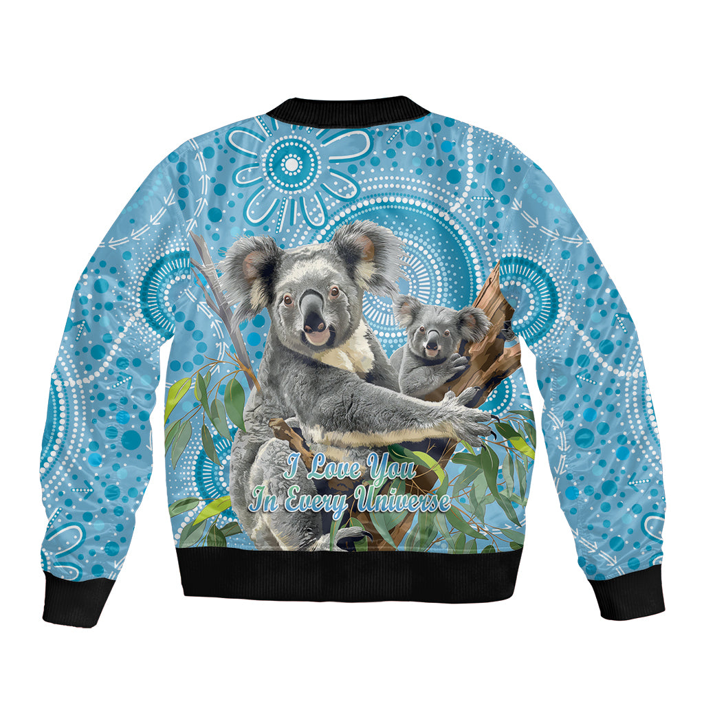 Australia Mothers Day Bomber Jacket I Love You Every Universe Aboriginal Art
