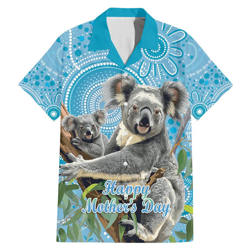 Australia Mothers Day Family Matching Mermaid Dress and Hawaiian Shirt I Love You Every Universe Aboriginal Art