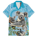Australia Mothers Day Family Matching Summer Maxi Dress and Hawaiian Shirt I Love You Every Universe Aboriginal Art
