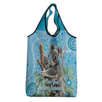 Australia Mother's Day Grocery Bag I Love You Every Universe Aboriginal Art