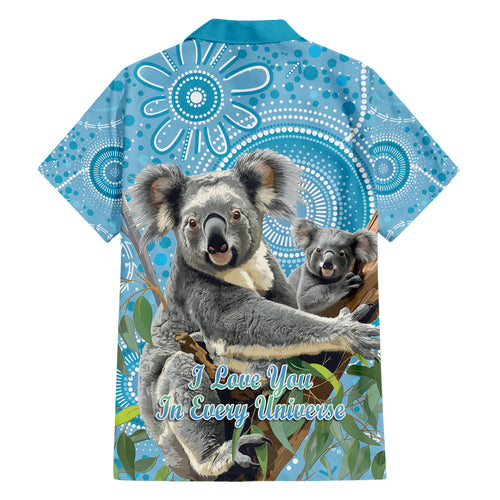 Australia Mothers Day Hawaiian Shirt I Love You Every Universe Aboriginal Art