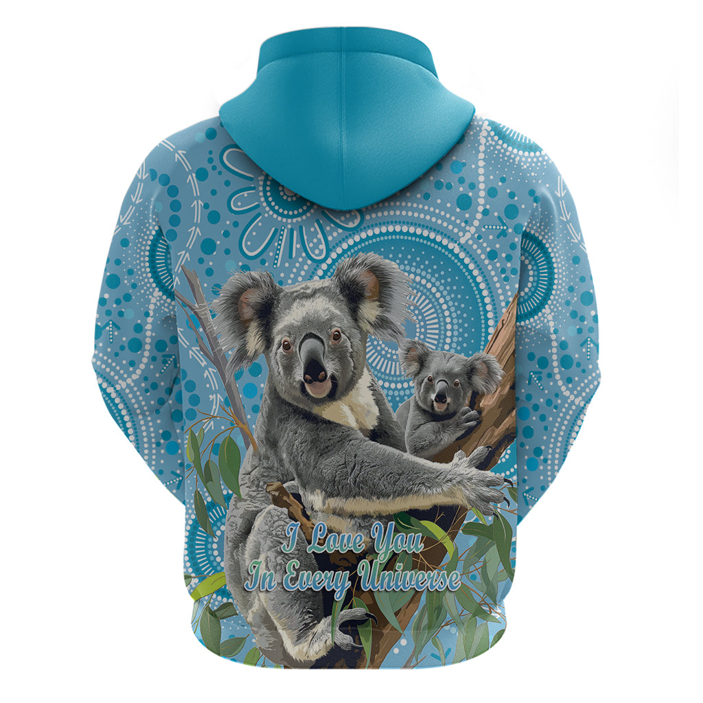 Australia Mothers Day Hoodie I Love You Every Universe Aboriginal Art